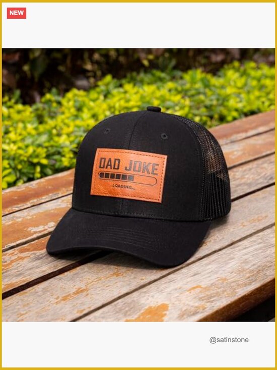 Funny Dad Jokes Baseball Cap - Adjustable, Cotton Blend, Unisex Adult main image 4